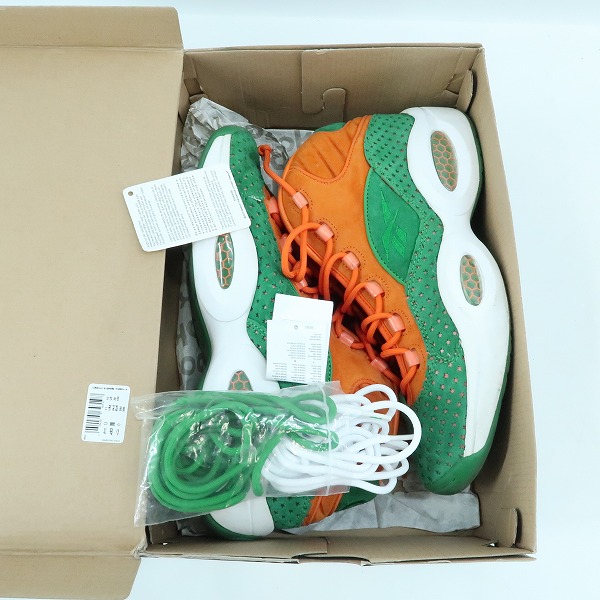 実際に弊社で買取させて頂いたSNS×Reebok/スニーカーズエンスタッフ×リーボック QUESTION MID 15 Stars/クエスチョン ミッド 15 スターズ M44914/29の画像 7枚目