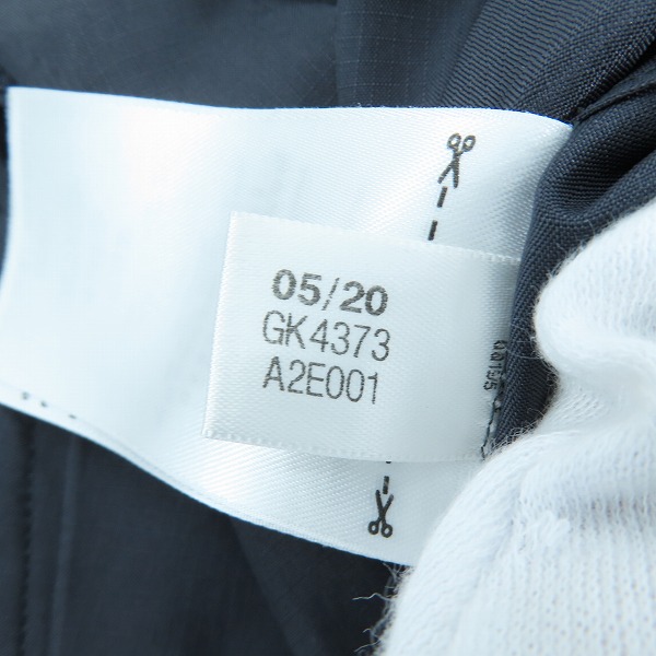 実際に弊社で買取させて頂いたY-3/ワイスリー アディダス×ヨウジヤマモオト light ripstop long track jacket/トラックジャケット GK4373/Mの画像 5枚目