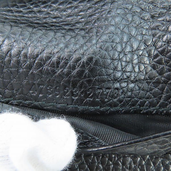 実際に弊社で買取させて頂いたGUCCI/グッチ カードケース ドリアン ブラック 473923の画像 7枚目