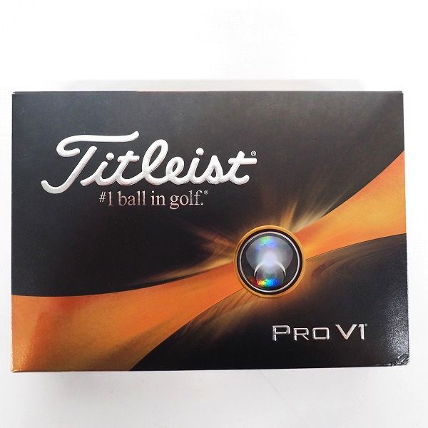 実際に弊社で買取させて頂いた【未使用】Titleist/タイトリスト PRO V1 ゴルフボール ホワイト 1ダース の画像 2枚目