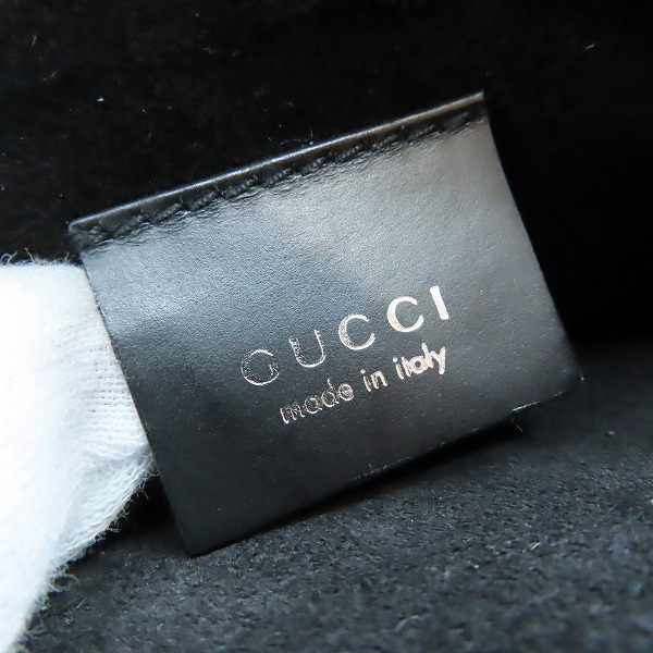 実際に弊社で買取させて頂いたGUCCI/グッチ ワンショルダーバッグ ブラックの画像 4枚目