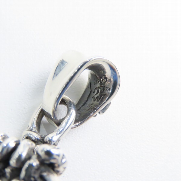 実際に弊社で買取させて頂いた【ギャラ付/カスタム】TRAVIS WALKER/トラヴィスワーカー ラージブレイキングアウト ドックタグ w/ストーンアイズ スカル DTS031の画像 6枚目