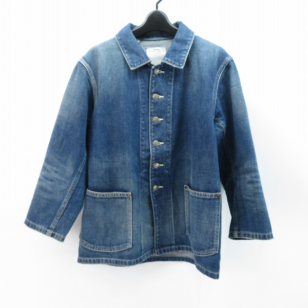 実際に弊社で買取させて頂いたvisvim/ヴィズヴィム 17SS BUCKY COVERALL DAMAGED デニム カバーオール 0117105006006/1