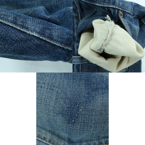 実際に弊社で買取させて頂いたLevi's/リーバイス 501XX 1933 復刻 33501 日本製 シンチバック デニム J11269-0403/W34の画像 8枚目