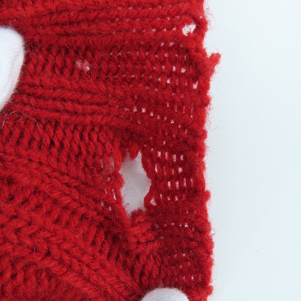 実際に弊社で買取させて頂いたJUNYA WATANABE MAN/ジュンヤワタナベマン ニットセーター AD2005 WP-N031/Sの画像 4枚目