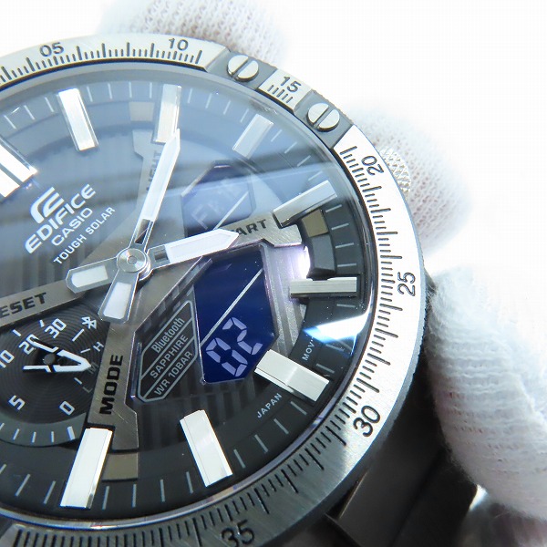実際に弊社で買取させて頂いたCASIO/カシオ EDIFICE/エディフィス メカニックツールデザイン Bluetooth ECB-2000YTP-1AJFの画像 4枚目