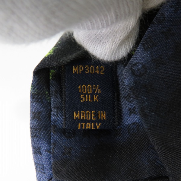 実際に弊社で買取させて頂いたLOUIS VUITTON/ルイヴィトン 総柄ネクタイ の画像 2枚目