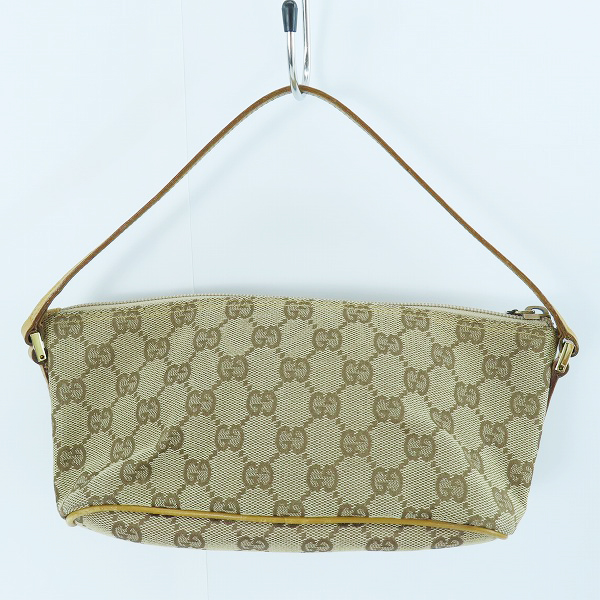 実際に弊社で買取させて頂いたGUCCI/グッチ GG柄 アクセサリーポーチ/ハンドバッグ 039.1103.2123　の画像 1枚目
