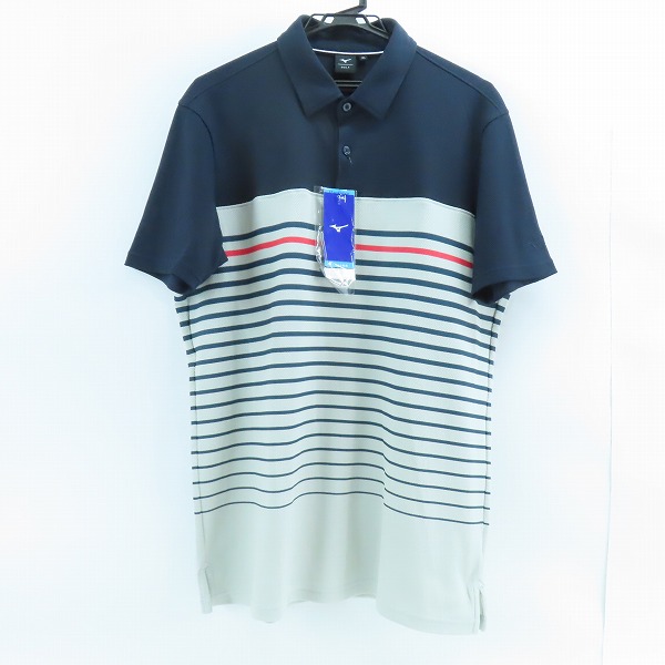 実際に弊社で買取させて頂いた【未使用】MIZUNO/ミズノ ゴルフ 半袖ポロシャツ 52MA101614/XL
