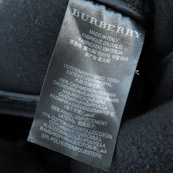 実際に弊社で買取させて頂いたBURBERRYS PRORSUM/バーバリーズ プローサム レース 切り替え ロングコート/38の画像 3枚目
