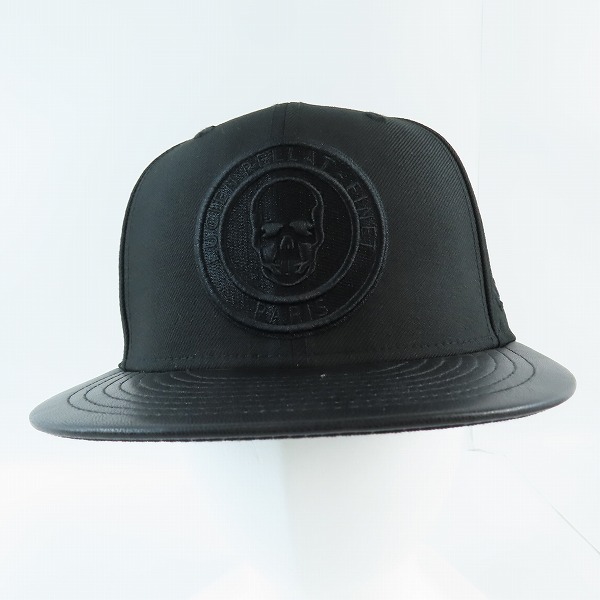 実際に弊社で買取させて頂いたLucien PellatFinet×NEW ERA/ルシアンペラフィネ ×ニューエラ キャップ 59FIFTY サークルスカル キャップ/帽子/7-1/2の画像 1枚目