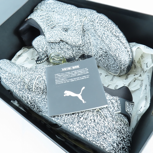 実際に弊社で買取させて頂いたPUMA/プーマ TRAPSTAR DISC WHITE NOISE/トラップスター ディスク ホワイト ノイズ 361508-01/29の画像 8枚目