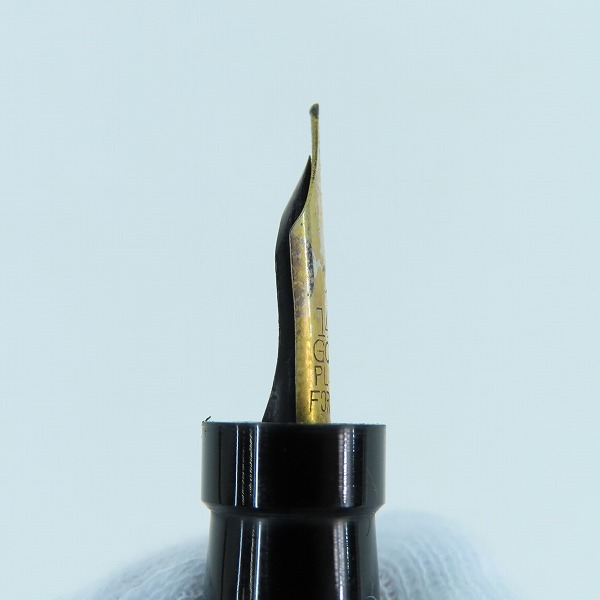 実際に弊社で買取させて頂いた【ノーブランド扱い】 FOREIGN ペン先14K gold plated/コンパス付き ヴィンテージ万年筆の画像 8枚目