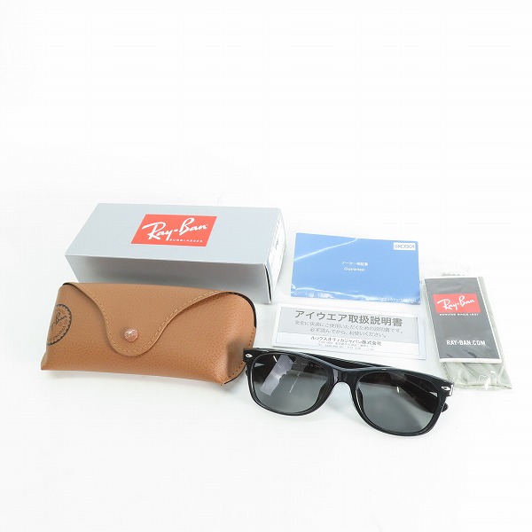 実際に弊社で買取させて頂いたRay-Ban/レイバン NEW WAYFARER/ニューウェイファーラー サングラス/アイウエア RB2132-F 901Lの画像 9枚目