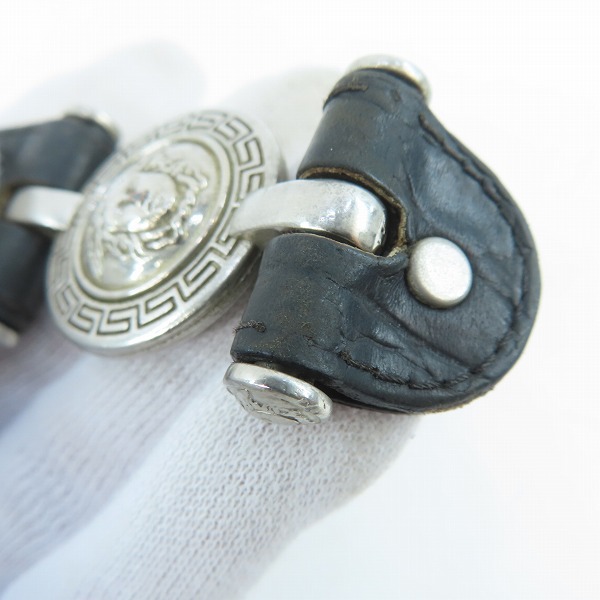 実際に弊社で買取させて頂いたVERSACE/ヴェルサーチ キーホルダー/キーリングの画像 4枚目