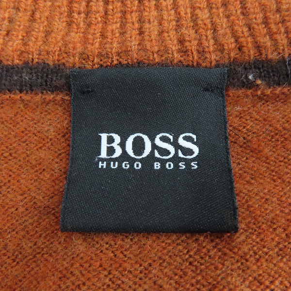 実際に弊社で買取させて頂いたHugo Boss/ヒューゴボス ハーフボタン ニットカットソー /Lの画像 3枚目