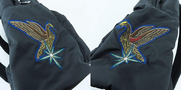 実際に弊社で買取させて頂いたDIESEL/ディーゼル SUPERIOR 刺繍デザイン リュックサックの画像 7枚目
