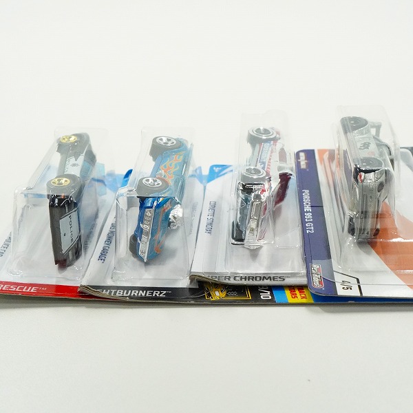 実際に弊社で買取させて頂いた【未開封】Hot Wheels/ホットウィール EURO SPEED PORSCHE 993 GT2/CORVETTE STINGRAY/SUPER CHROMES 他 ミニカー 4点セットの画像 5枚目