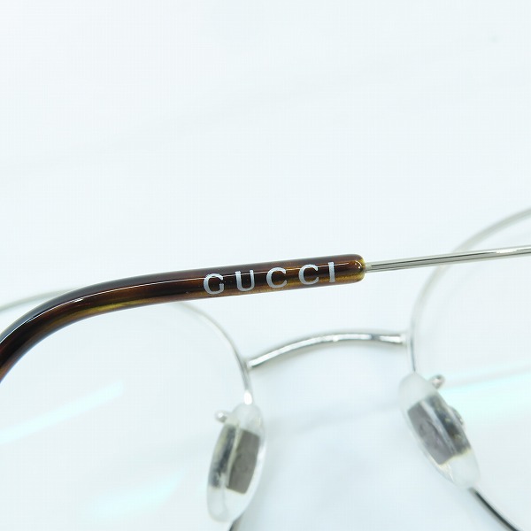 実際に弊社で買取させて頂いたGUCCI/グッチ シェリーライン メガネフレーム アイウェア GG1054OK 003の画像 6枚目