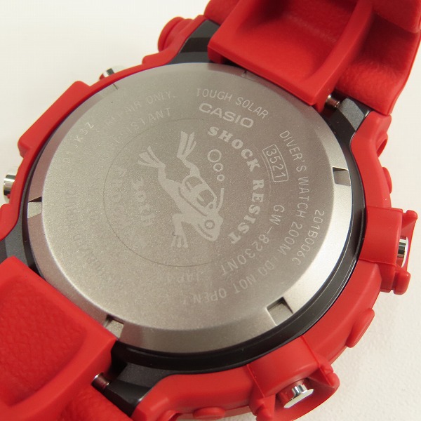 実際に弊社で買取させて頂いたG-SHOCK/Gショック FROGMAN/フロッグマン 30th Anniversary/30周年 GW-8230NT-4JRの画像 4枚目