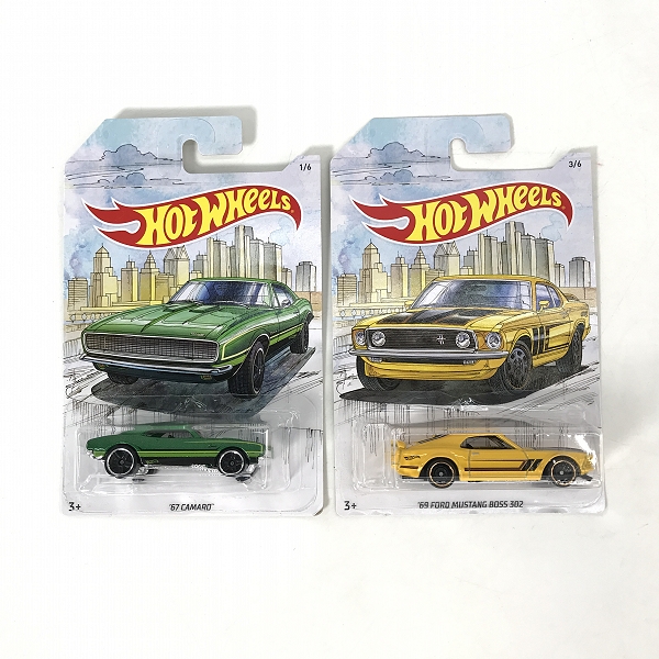 実際に弊社で買取させて頂いた【おまとめ/未開封】Hot Wheels/ホットウィール '67 CAMARO/'68 NOVA/69 FORD MUSTANG BOSS 302/70 FORD TORINO 他の画像 1枚目