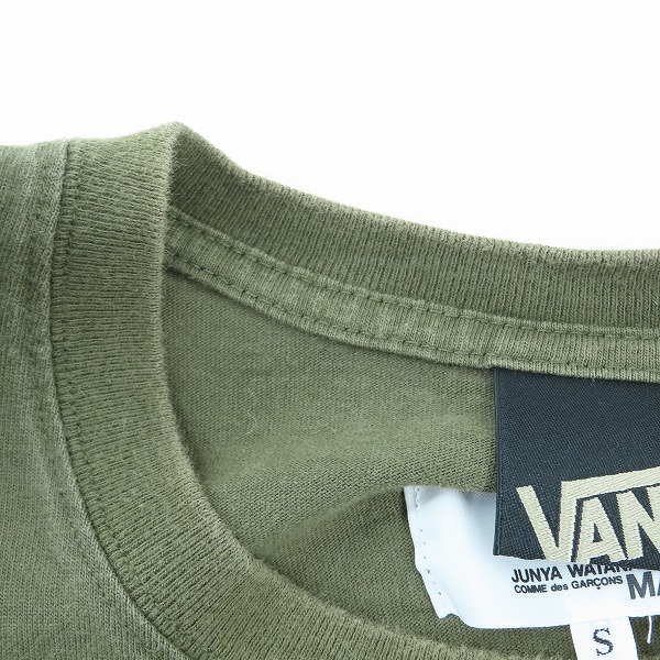 実際に弊社で買取させて頂いたeYe JUNYA WATANABE MAN×VANS/ジュンヤワタナベマン×バンズ プリントTシャツ AD2006 WS-T917/Sの画像 5枚目