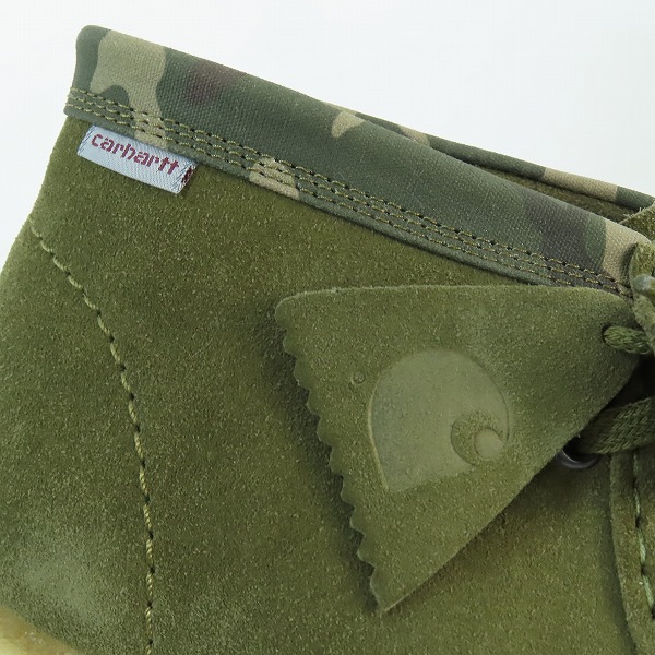 実際に弊社で買取させて頂いたCarhartt WIP×Clarks/カーハート×クラークス Wallabee Boot/ワラビーブーツ UK7の画像 7枚目