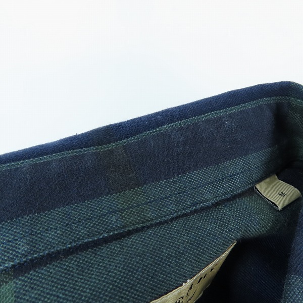 実際に弊社で買取させて頂いたBURBERRY LONDON ENGLAND/バーバリーロンドン イングランド チェック柄長袖シャツ 4066111/Mの画像 5枚目
