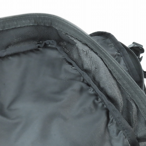 実際に弊社で買取させて頂いたBRIEFING/ブリーフィング SQ PACK/バックパック リュックサック ブラックの画像 5枚目