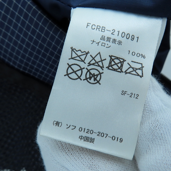 実際に弊社で買取させて頂いたF.C.Real Bristol/F.C.レアルブリストル ナイロン サコッシュ FCRB-210091の画像 6枚目