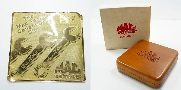 実際に弊社で買取させて頂いたMac Tools/マックツールズ 1993 Limited Edition 24K Gold Plated コンビネーションレンチ セットの画像 9枚目