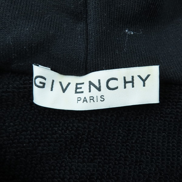 実際に弊社で買取させて頂いた【JPタグ】GIVENCHY/ジバンシィ シップポケット 素材切替 スウェットプルオーバーパーカー BMJ09D305B/Sの画像 2枚目