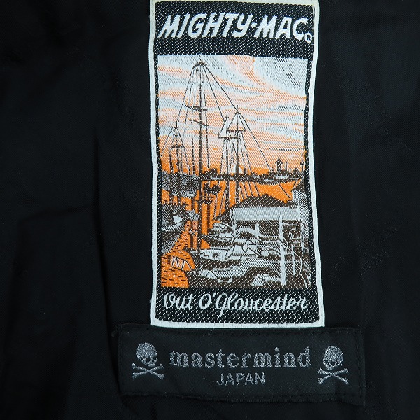 実際に弊社で買取させて頂いたmastermind japan × Mighty-Mac/マスターマインドジャパン × マイティーマック ジップブルゾン 550-461-71の画像 2枚目