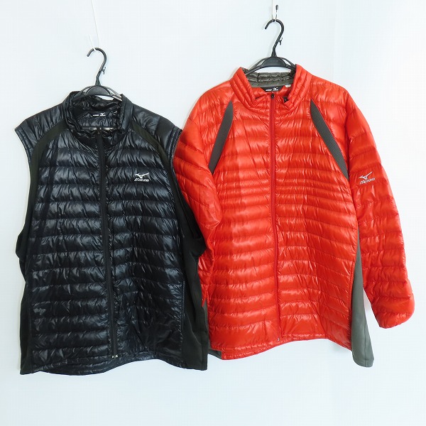 実際に弊社で買取させて頂いたMIZUNO/ミズノ ゴルフウェア ジャケット/ベスト 2点セット