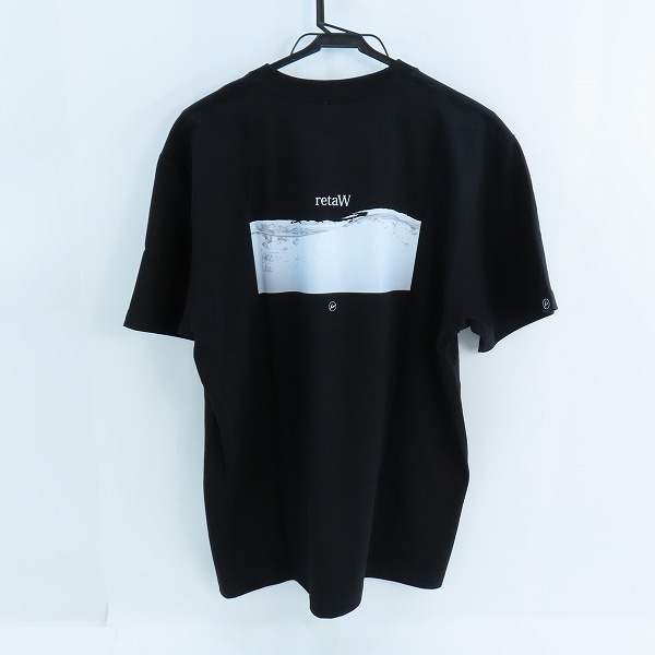 実際に弊社で買取させて頂いたretaW×FRAGMENT design/リトゥ×フラグメントデザイン ロゴプリントTシャツ/Lの画像 1枚目