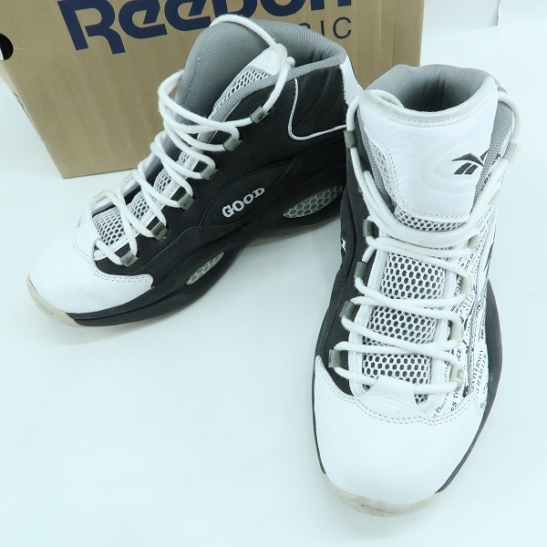 実際に弊社で買取させて頂いたReebok/リーボック QUESTION MID MISUNDERSTOO/クエスチョン ミッド ミスアンダーストゥッド V69765/29