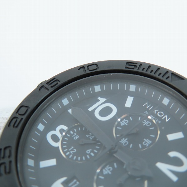 実際に弊社で買取させて頂いたNIXON/ニクソン MINIMIZE THE 42-20 CHRONO クロノグラフ クォーツ 腕時計/ウォッチ【動作未確認】の画像 6枚目