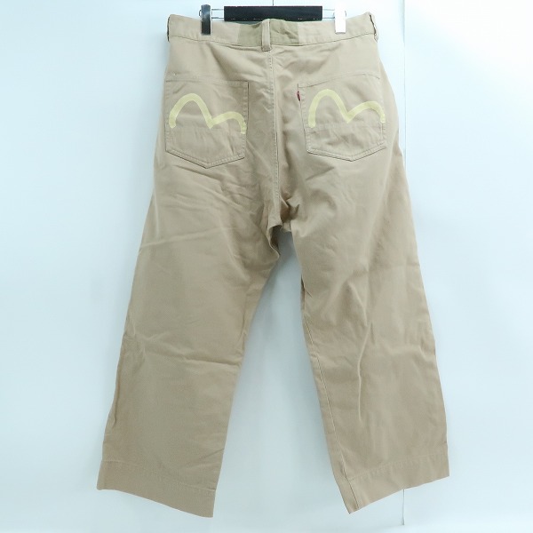 実際に弊社で買取させて頂いたEVISU/エヴィス コットンチノパンツ/カモメ /29の画像 1枚目
