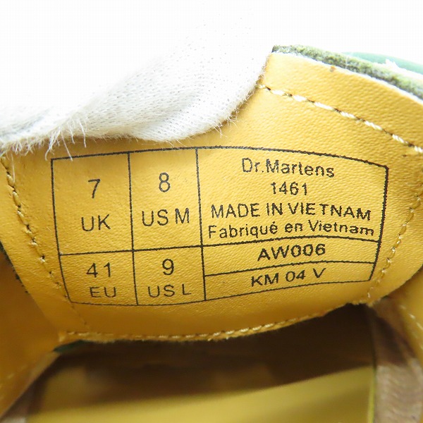 実際に弊社で買取させて頂いたDr.Martens/ドクターマーチン TRAINING SPEC/ドレスシューズ 26271275/UK7の画像 5枚目