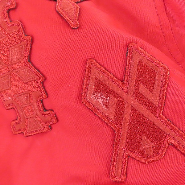 実際に弊社で買取させて頂いたMARCELO BURLON×ALPHA INDUSTRIES/マルセロバーロン×アルファ別注 MA-1 フライトジャケット XLの画像 8枚目