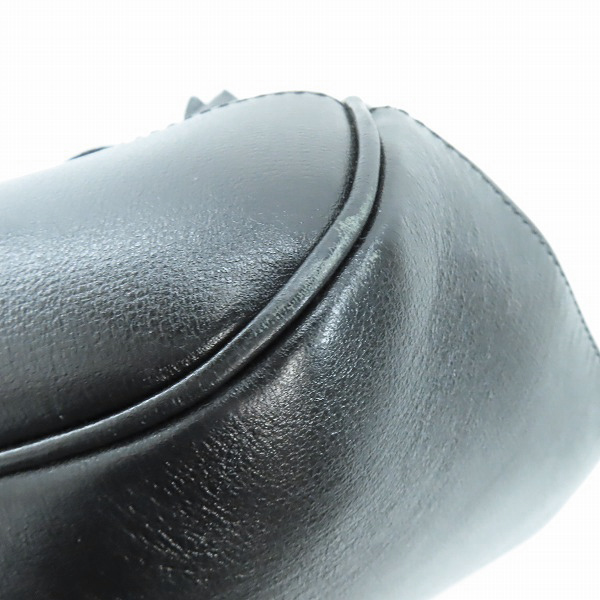 実際に弊社で買取させて頂いたGUCCI/グッチ インターロッキングG ミディアム バックパックブラック GGスプリーム 696013の画像 8枚目