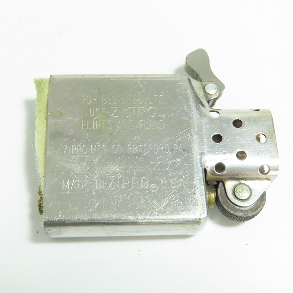 実際に弊社で買取させて頂いたZIPPO/ジッポー HARLEY-DAVIDSON/ハーレーダビッドソン  総ロゴ メタル プレート貼り シルバー/1999年製の画像 5枚目