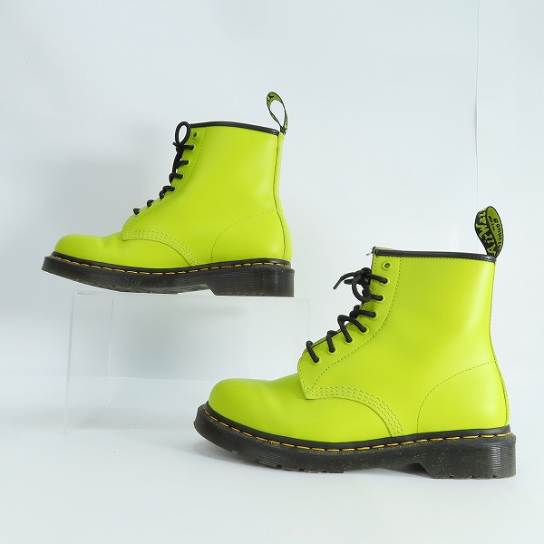 実際に弊社で買取させて頂いたDr. Martens/ドクターマーチン 1460 8EYE BOOT 8ホール スムースレザー ブーツ UK7の画像 3枚目