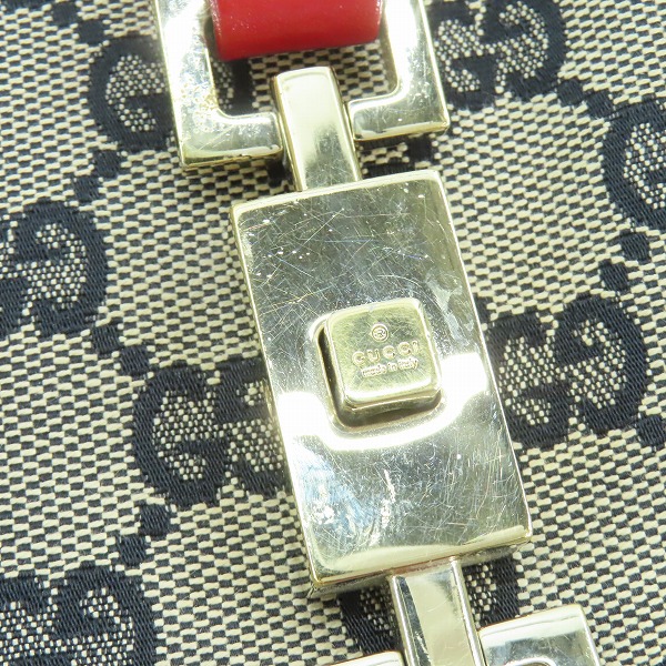 実際に弊社で買取させて頂いたGUCCI/グッチ ジャッキーライン ワンショルダー/ハンドバッグ 001・3306 002058の画像 6枚目