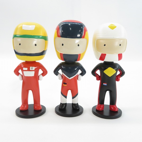 実際に弊社で買取させて頂いたTAGHEUER/タグホイヤー ノベルティフィギュア ドライバー＆レーシングカー 3体セットの画像 1枚目