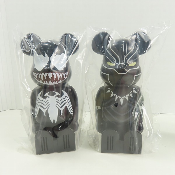 実際に弊社で買取させて頂いた【内袋未開封】BE@RBRICK/ベアブリック マーベルシリーズ クレベリン スティック用カバー 全8種セットの画像 2枚目