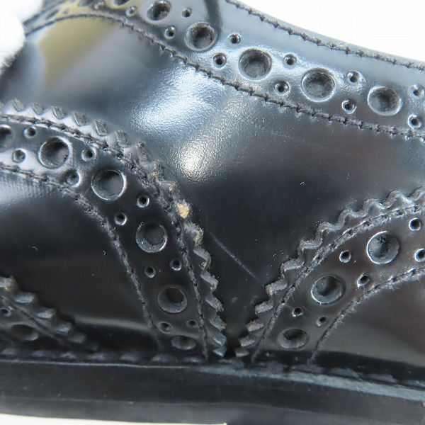 実際に弊社で買取させて頂いたChurch's/チャーチ BURWOOD/バーウッド ウイングチップシューズ 8905101 35の画像 7枚目