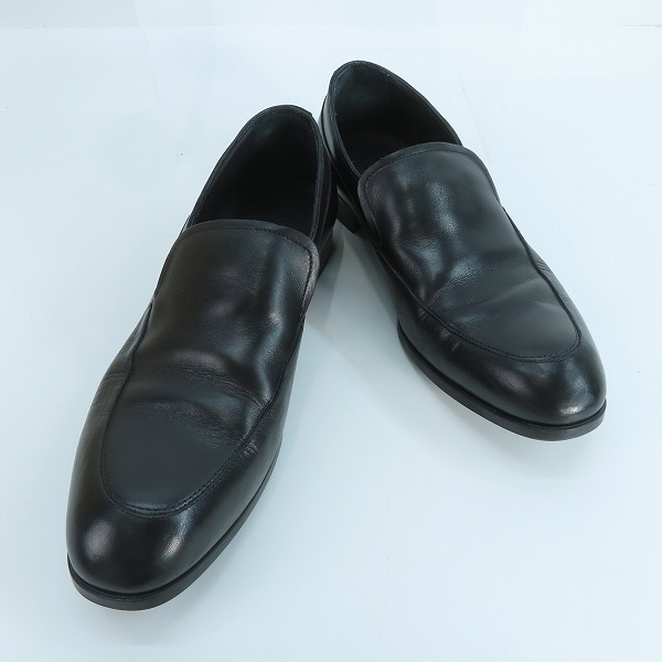 実際に弊社で買取させて頂いたEMPORIO ARMANI/エンポリオ アルマーニ サイドイーグル エンブレムロゴ型押し ローファー 6
