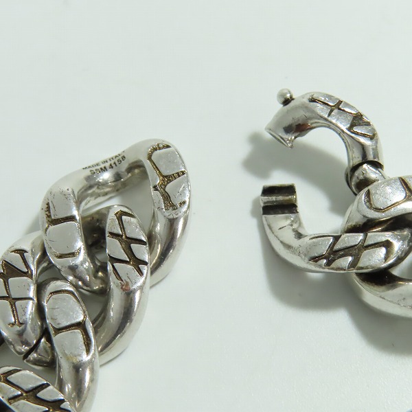 実際に弊社で買取させて頂いたCELINE/セリーヌ エディスリマン チェーン ブレスレットの画像 4枚目