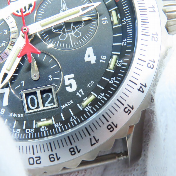 実際に弊社で買取させて頂いたLUMINOX/ルミノックス F-22 RAPTOR 9240 SERIES パイロットウォッチ/腕時計の画像 4枚目